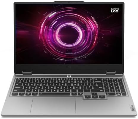 Lenovo LOQ 15.6″ IPS FHD 144Hz AMD Ryzen 7 250 NVIDIA GeForce RTX 5060 AI Gaming Laptop 16GB RAM 512GB Luna Grey
